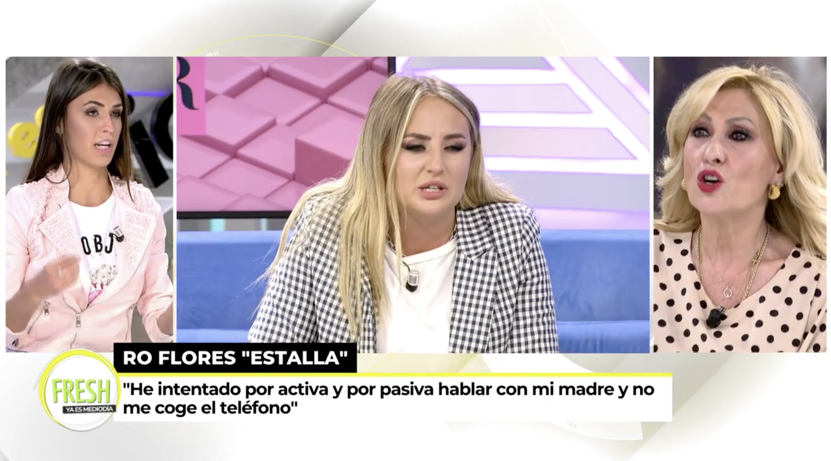 Rosa Benito, a favor de Rocío Flores | Foto: Telecinco.es