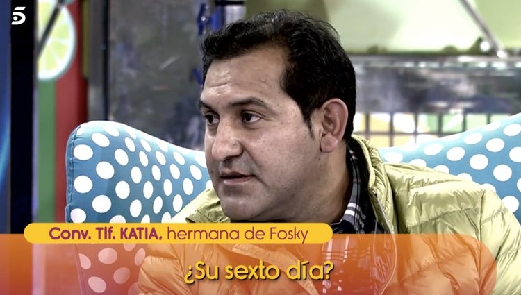 Kike Calleja habla con la hermana de Fosky | Foto: telecinco.es
