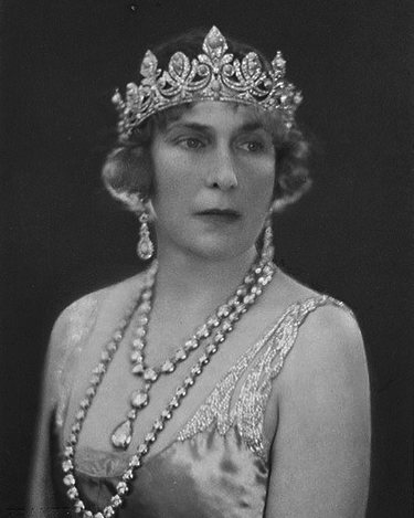 La Reina Victoria Eugenia luciendo la Tiara Chaumet