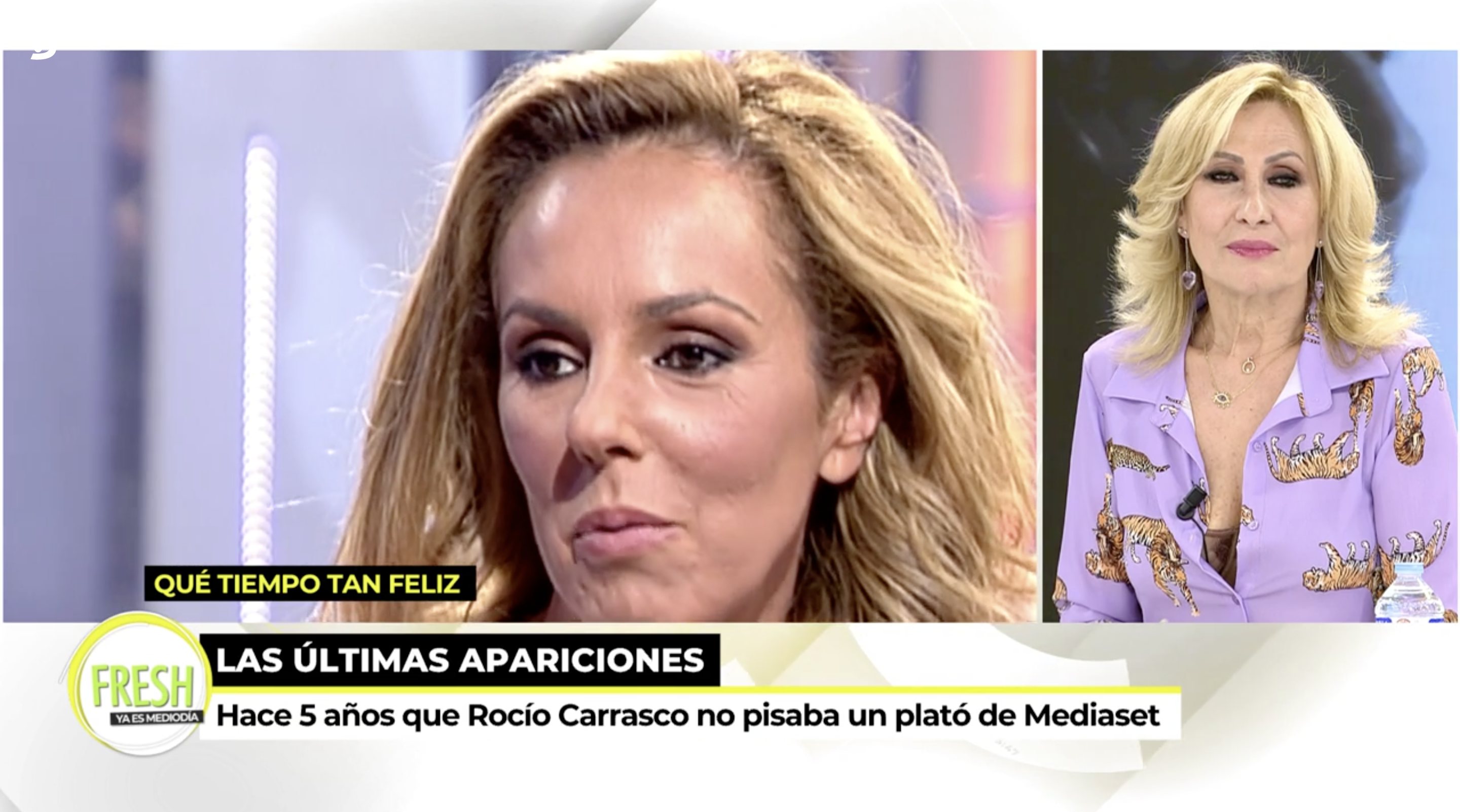 Rocío Carrasco dio su última entrevista con María Teresa Campos | Foto: Telecinco.es