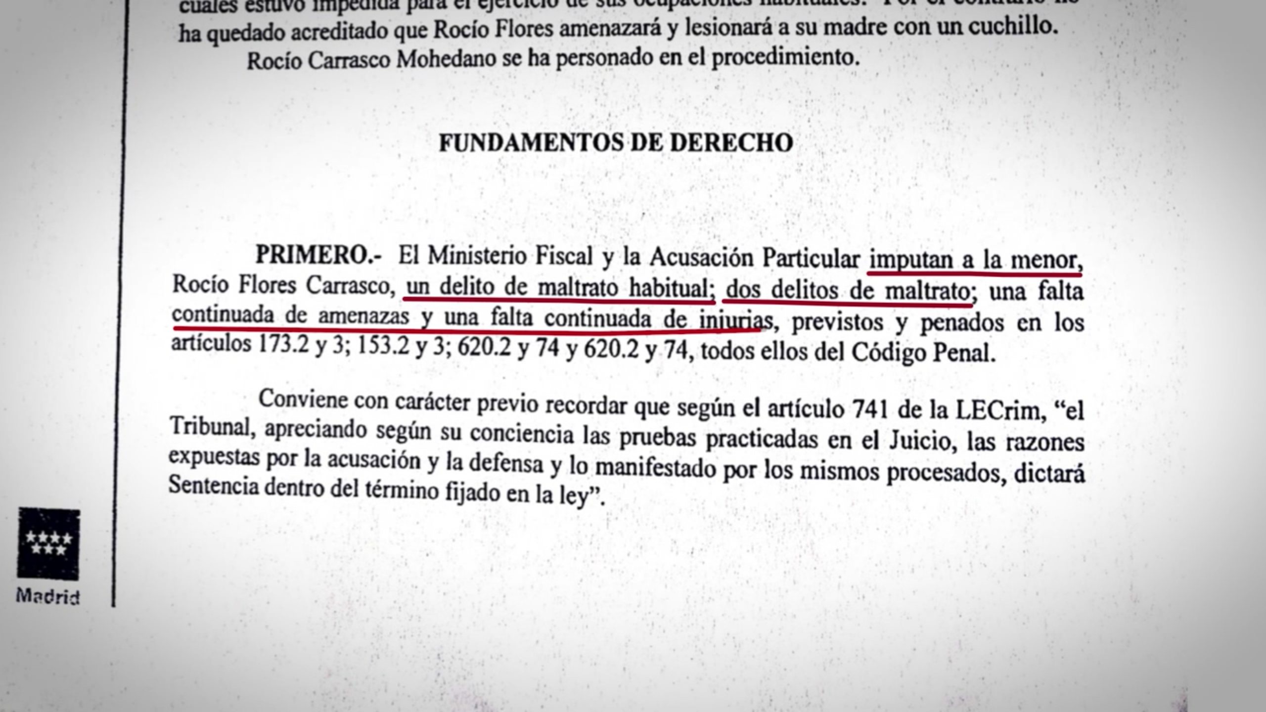 Rocío Flores fue condenada por maltrato a Rocío Carrasco | Foto: Telecinco.es