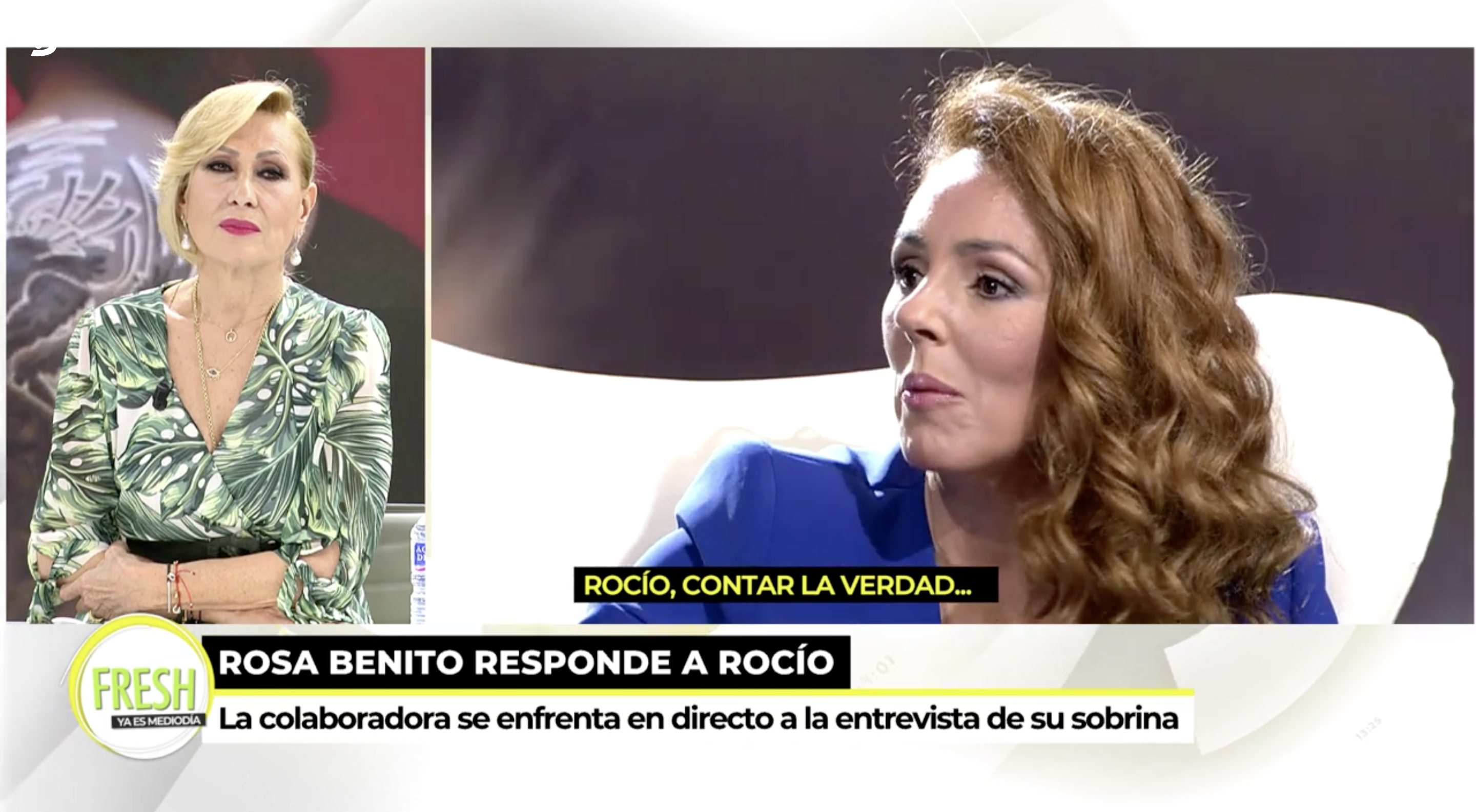 Rosa Benito, mucho más amable con Rocío Carrasco tras su entrevista | Foto: Telecinco.es