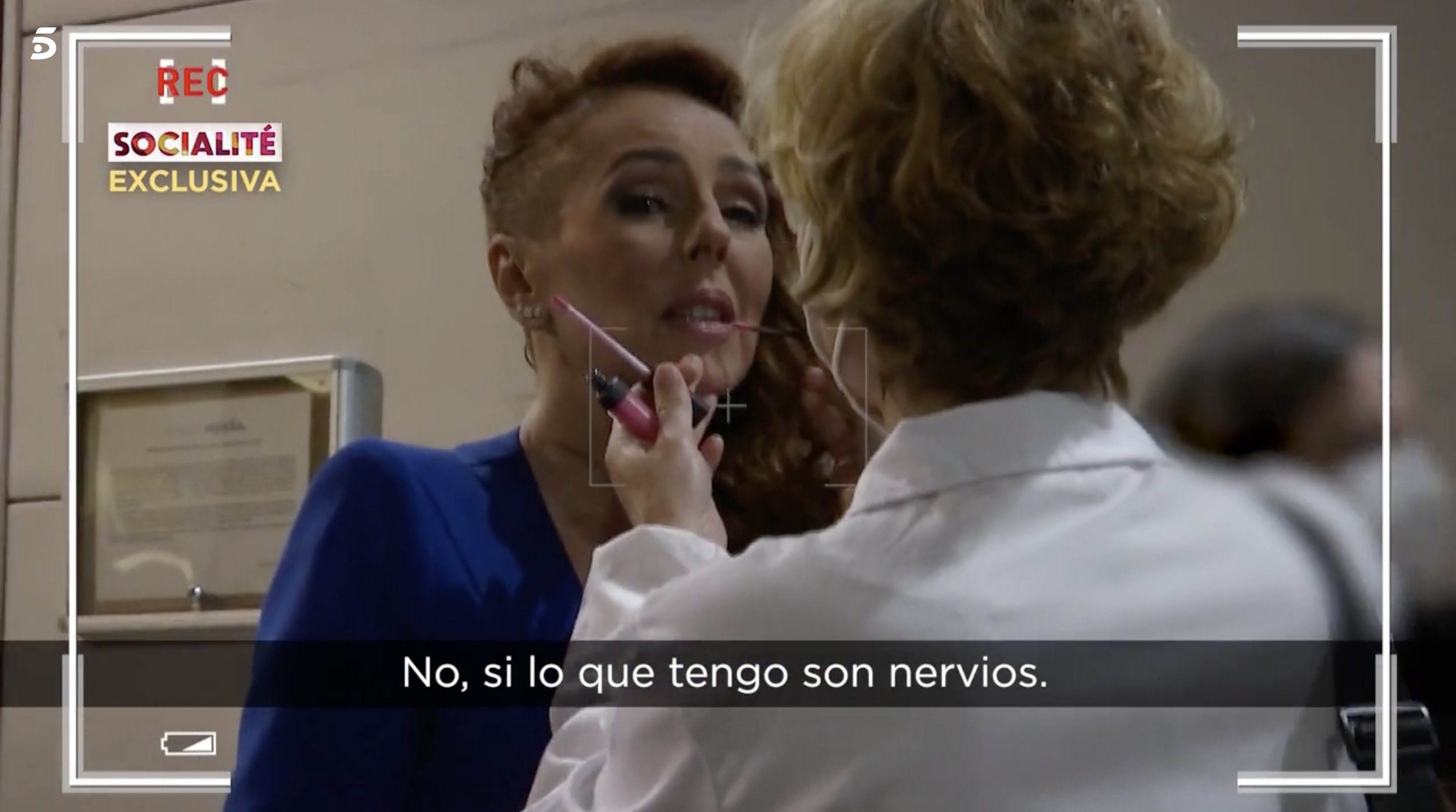 Rocío Carrasco estuvo muy arropada durante las publicidades | Foto: Telecinco.es