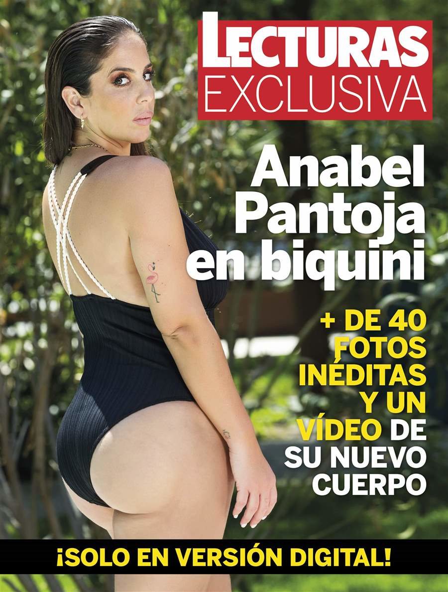 Anabel Pantoja presume de figura para la revista Lecturas