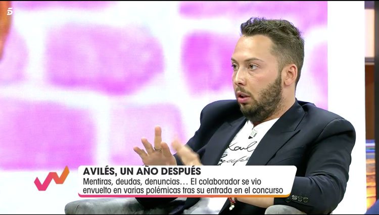 José Antonio Avilés en 'Viva la vida' | Foto: Telecinco