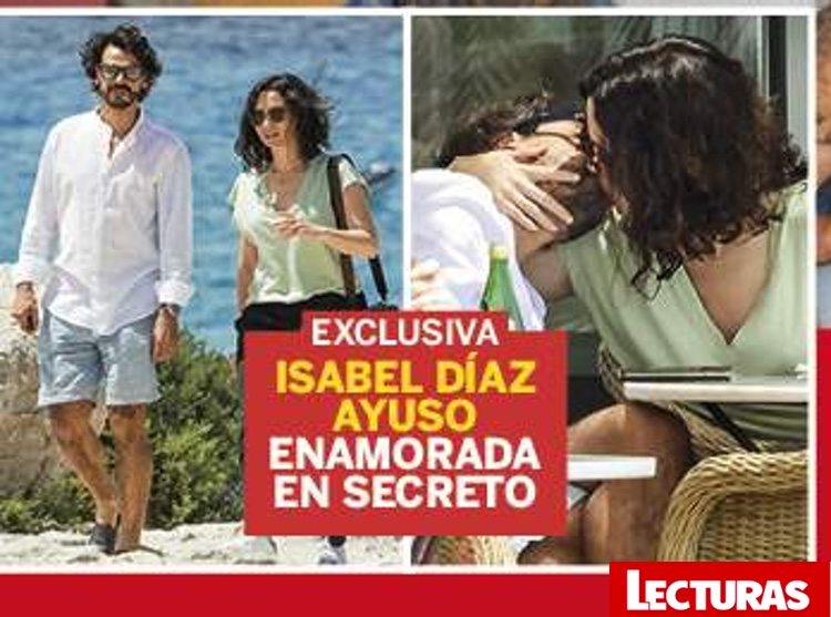 Isabel Díaz Ayuso con su nuevo amor en Ibiza