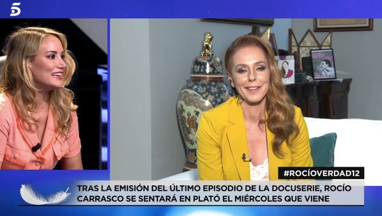 Alba Carrillo le pregunta a Rocío Carrasco | Foto: telecinco.es