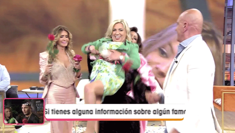 Carmen Borrego en el plató de 'Viva la Vida' | Foto: Telecinco