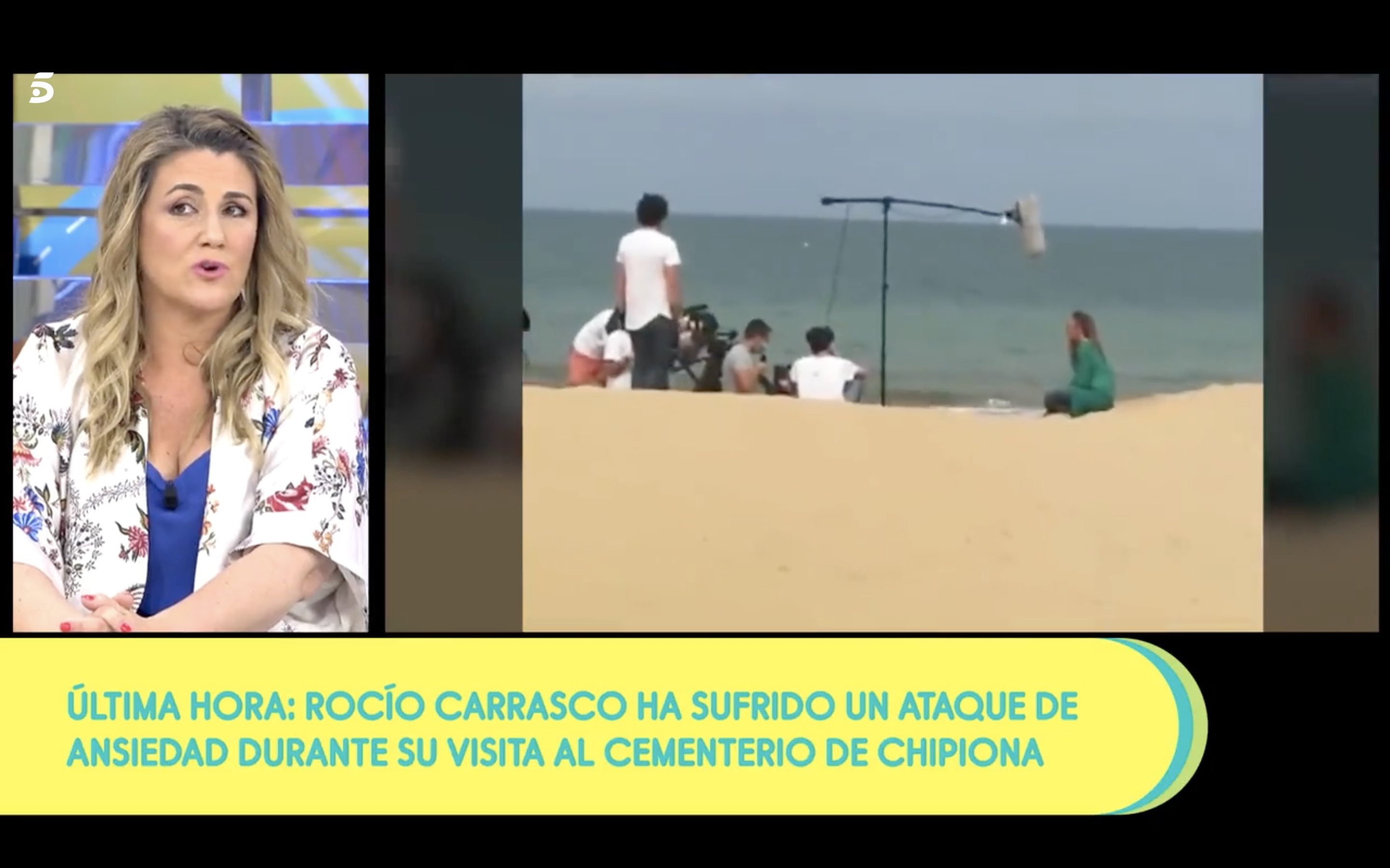 Rocío Carrasco viajó a Chipiona por primera vez en 14 años | Foto: Telecinco.es