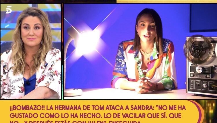 Sandra Pica explica su situación | Foto: telecinco.es