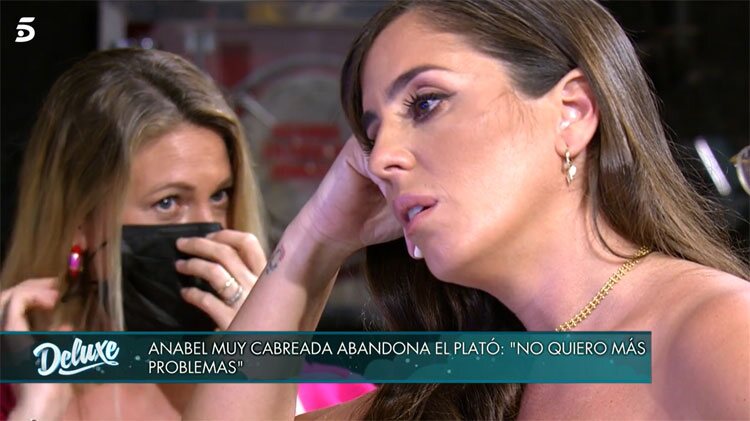 Anabel Pantoja, muy disgustada tras su encontronazo con Kiko Rivera