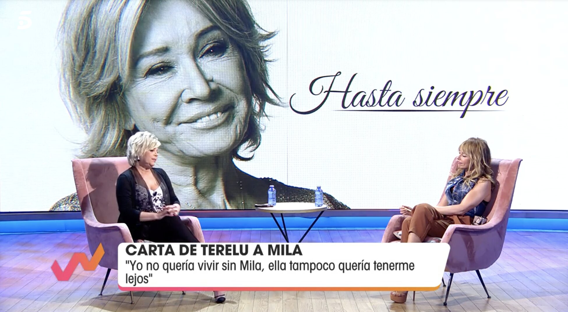 Terelu Campos, emocionada recordando a Mila Ximénez | Foto: Telecinco.es