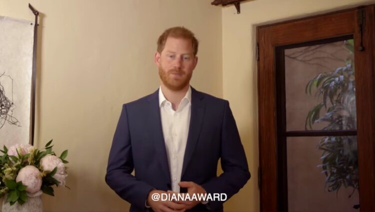 El Príncipe Harry en los Diana Awards 2021