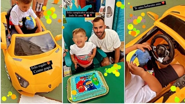 Jesé Rodríguez acude al cumpleaños de su hijo Nyan/ Foto: Instagram