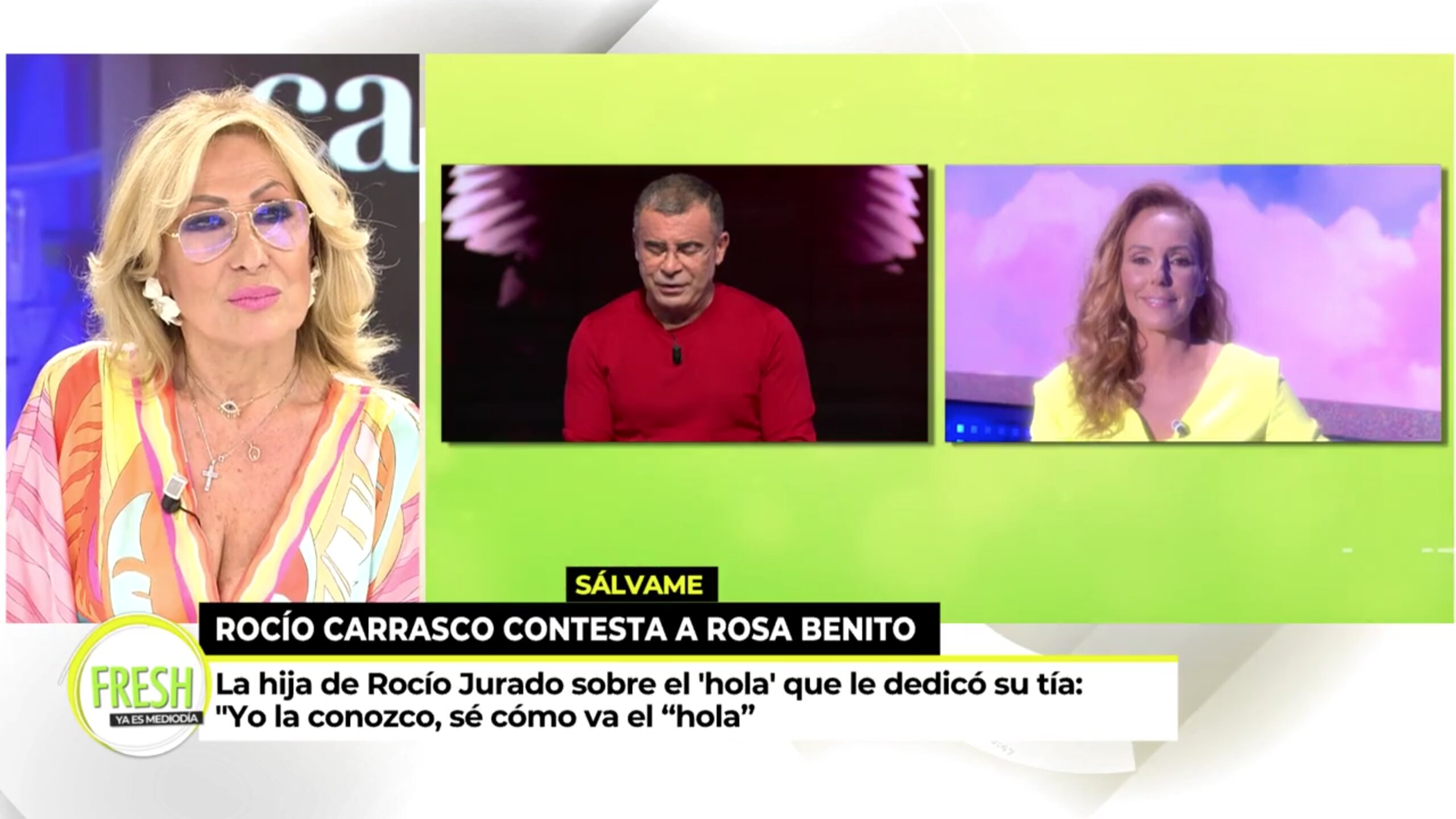 Rosa Benito explica el significado de sus palabras sobre Rocío Carrasco | Foto: Telecinco.es