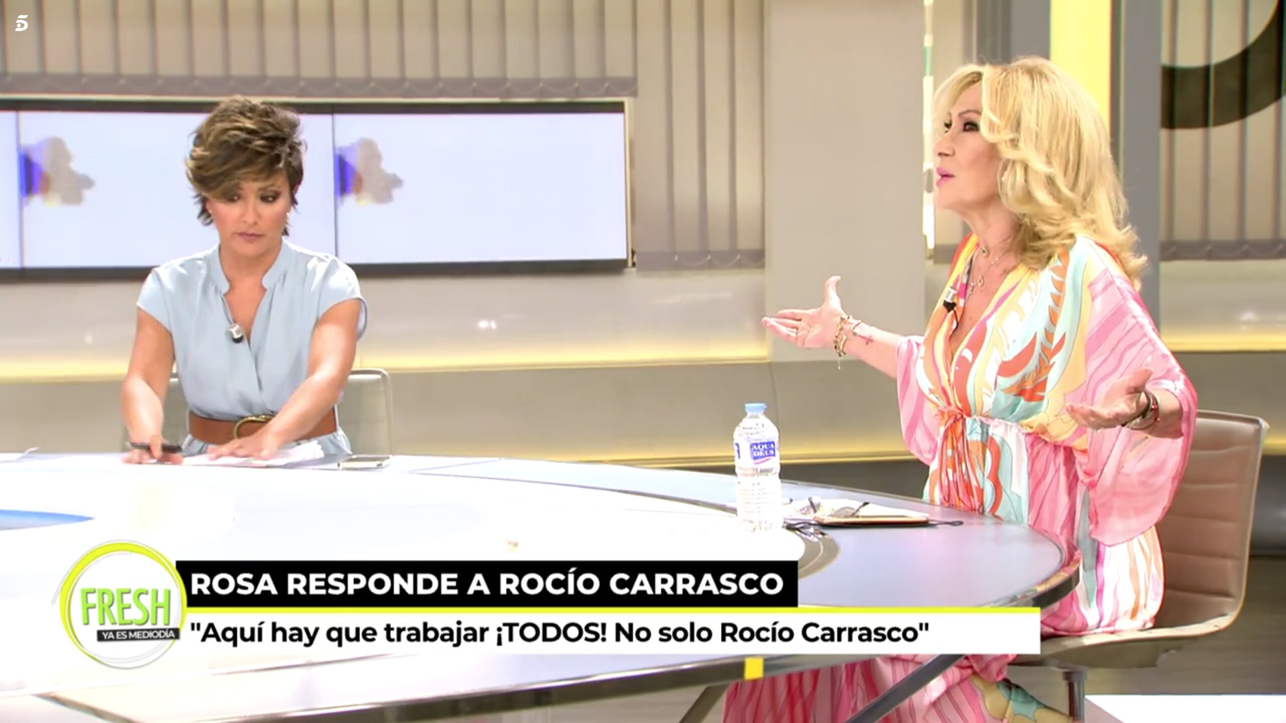 Rosa Benito acusa a 'Sálvame' de machacar a su hija | Foto: Telecinco.es