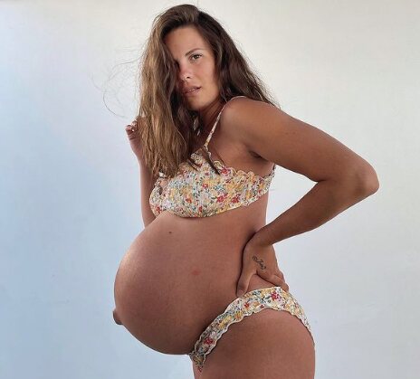 Jessica Bueno en la recta final de su embarazo/ Foto: Instagram