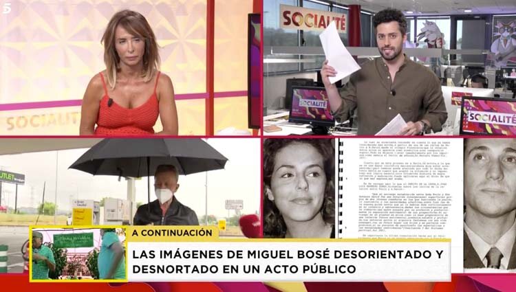 María Patiño en 'Socialité' | Foto: Telecinco