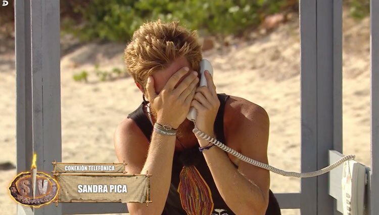La llamada de Sandra | Foto: Telecinco