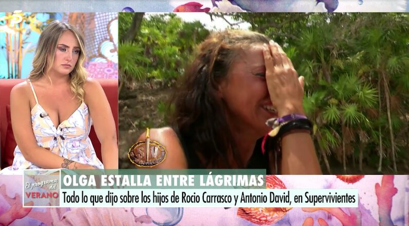Rocío Flores habla de su relación con Olga Moreno/ Foto: telecinco.es