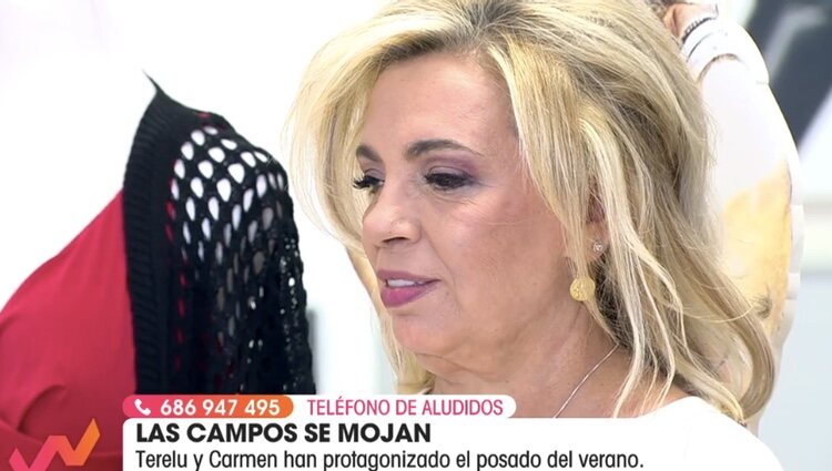 Carmen Borrego da su opinión | Foto: telecinco.es
