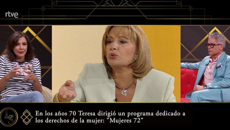 Isabel Gemio ensalza la vida personal de Maria Teresa campos | Foto: RTVE.es
