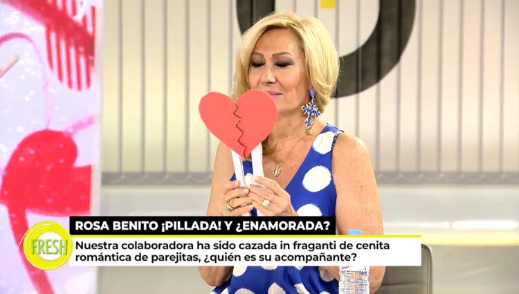 Rosa Benito habla sobre su velada nocturna con Luismi Rodríguez, 'El Chatarrero' | Foto: Telecinco.es