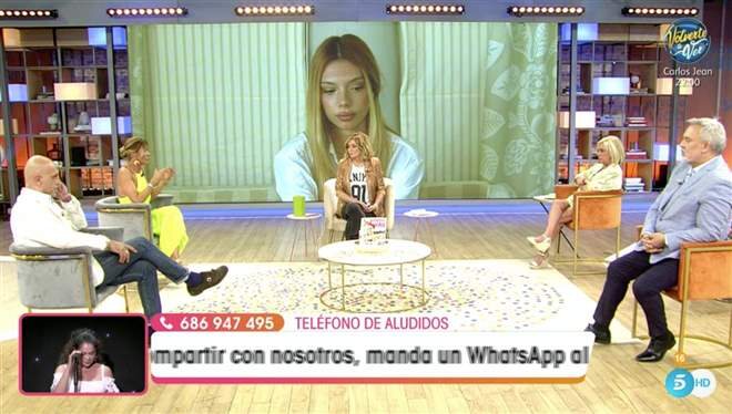 Carmen Borrego y Alejandra Rubio hablan en 'Viva la vida'/ Foto: telecinco.es