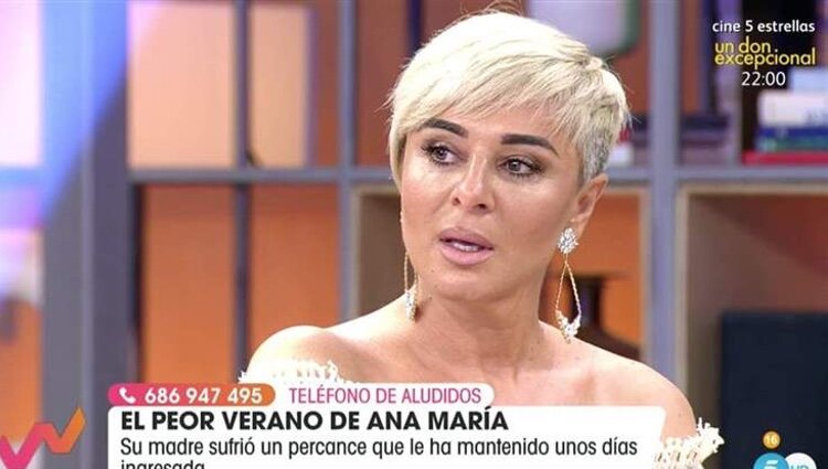 Ana María Aldón en 'Viva la vida' | Foto: telecinco.es