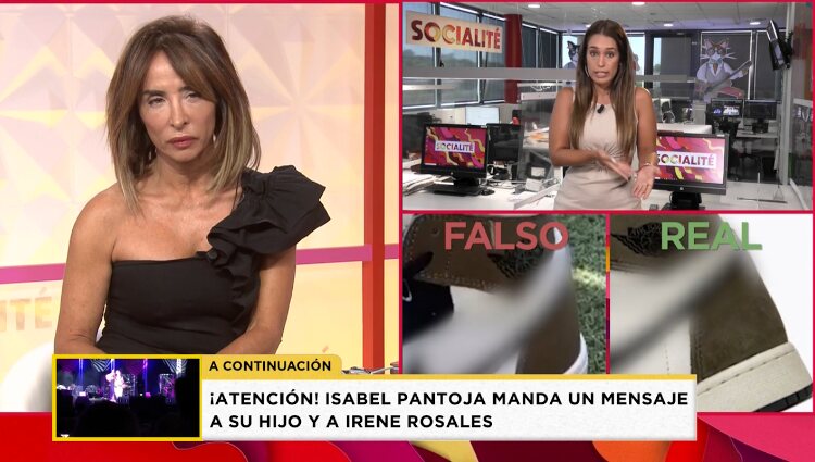 María Patiño y el equipo de 'Socialité' investigan la campaña de promoción de Rocío Flores | Foto: Telecinco.es