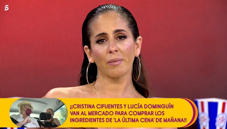 Anabel Pantoja, muy afectada por las críticas de Rafa Mora | Foto: Telecinco.es