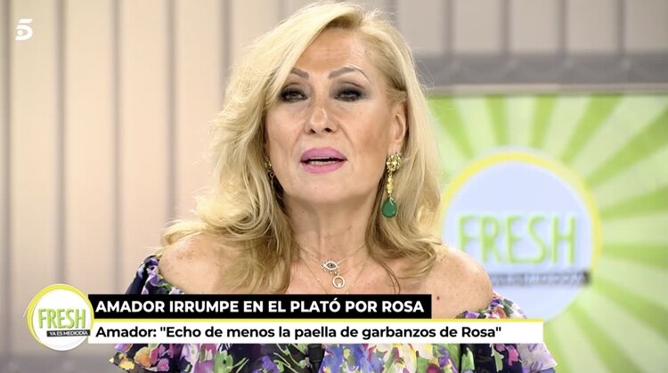 Rosa Benito responde a Amador Mohedano en 'Ya es mediodía'
