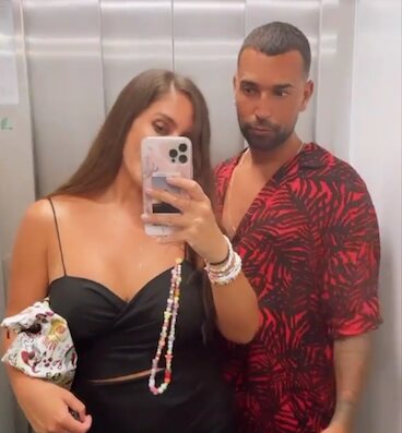 Anabel Pantoja y Omar Sánchez en Ibiza/ Foto: Instagram