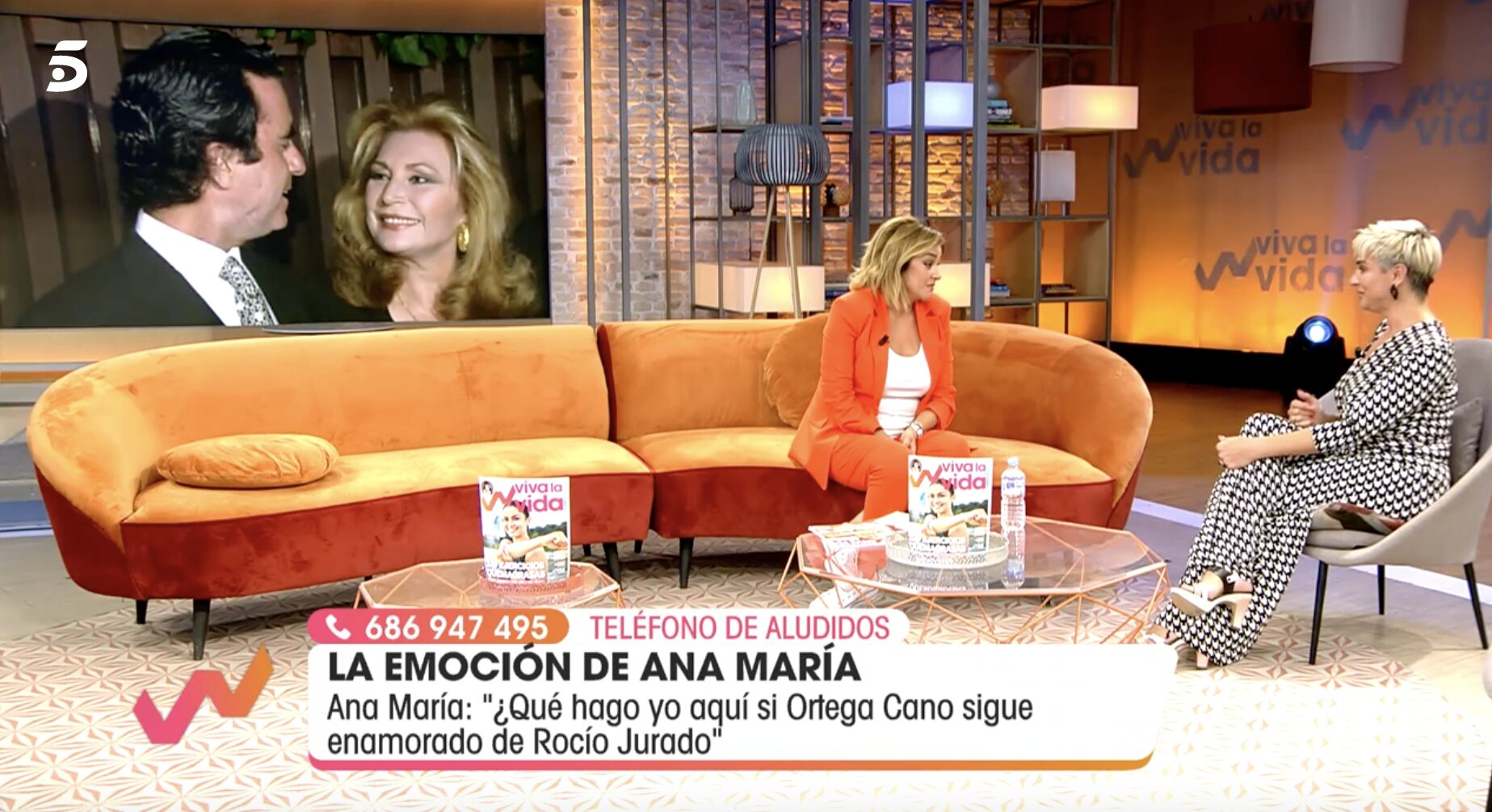Ana María Aldón asegura convivir día a día con la presencia de Rocío Jurado | Foto: Telecinco.es