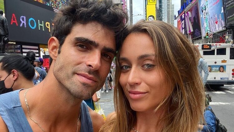 Juan Betancourt y Paula Badosa en Nueva York | Instagram