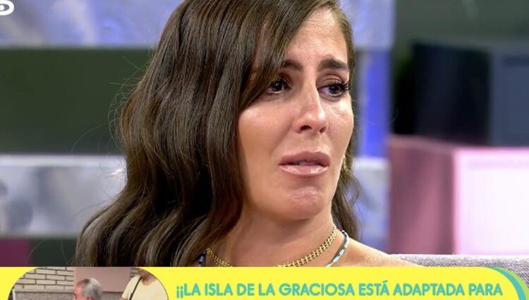 Anabel no puede contener las lágrimas | Foto: telecinco.es