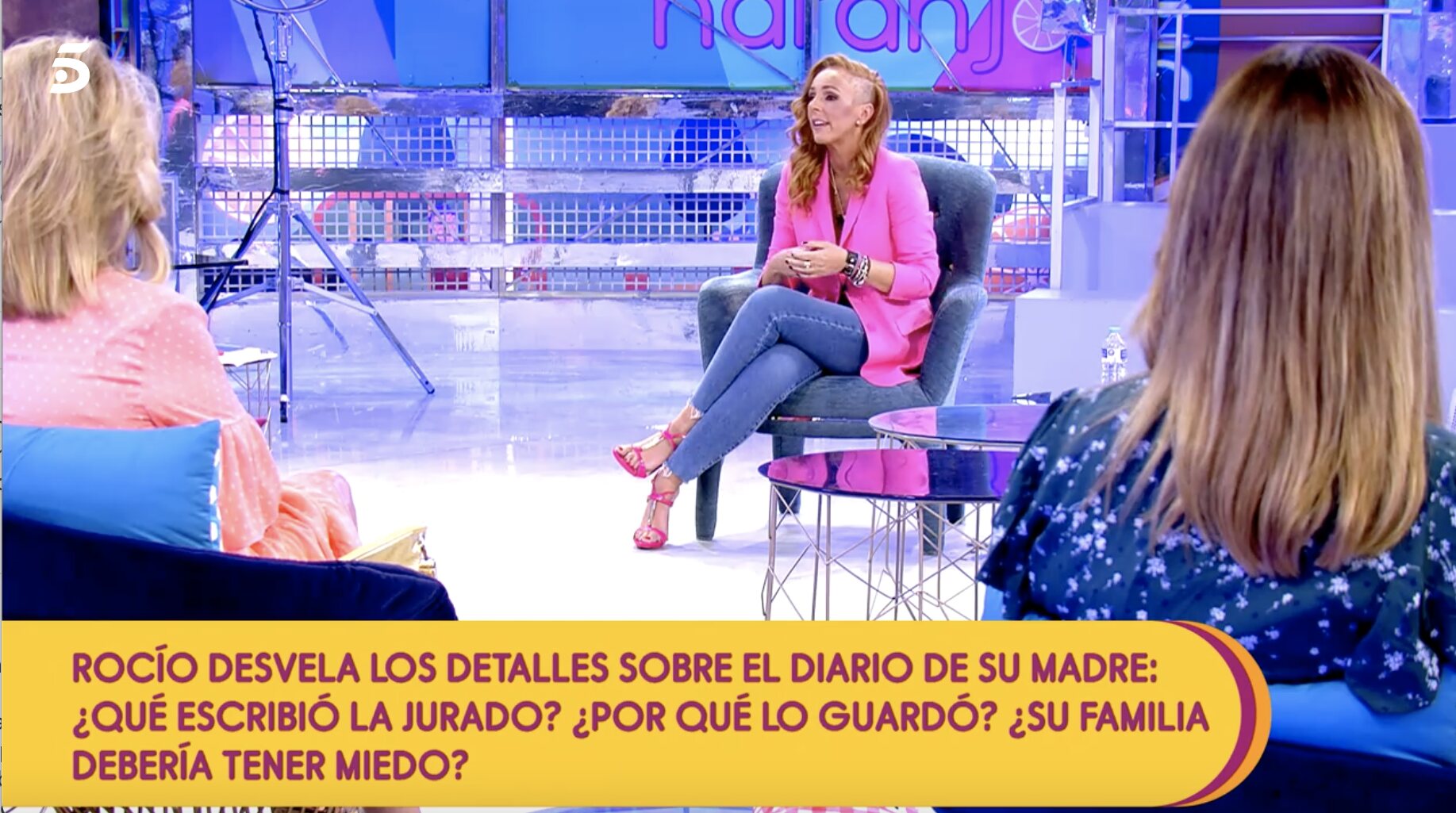 Rocío Carrasco asegura que Ortega Cano no sabía donde estaban esos documentos | Foto: Telecinco.es