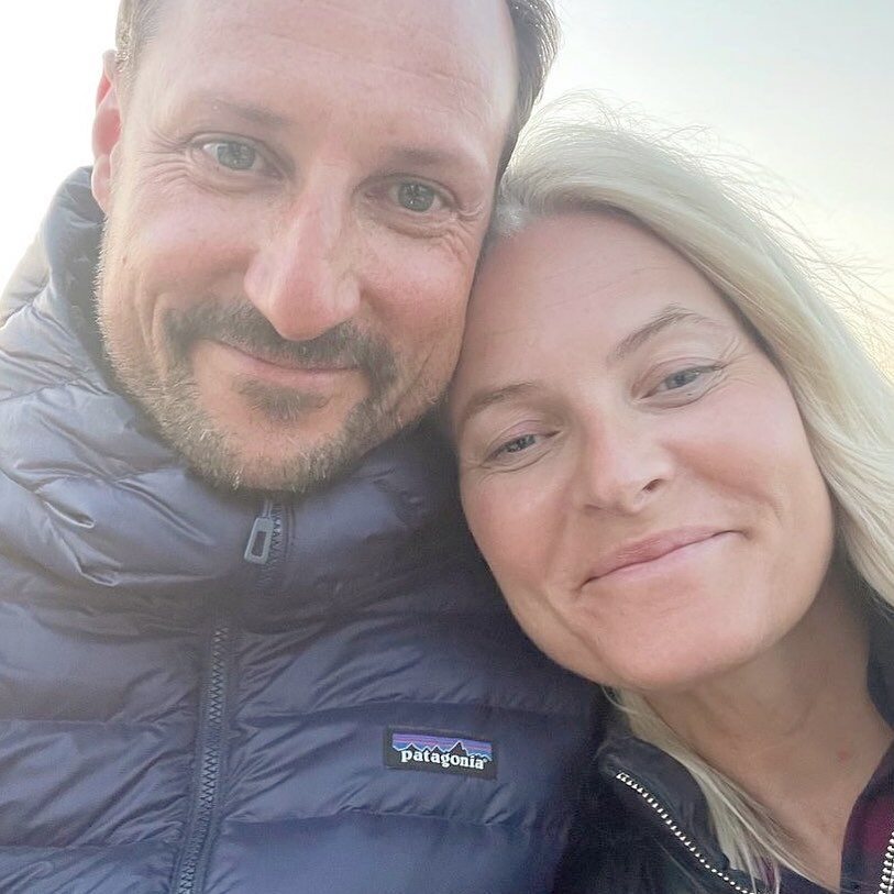 Selfie de la Princesa Mette-Marit con su marido para celebrar sus 20 años de casados / Foto: Instagram