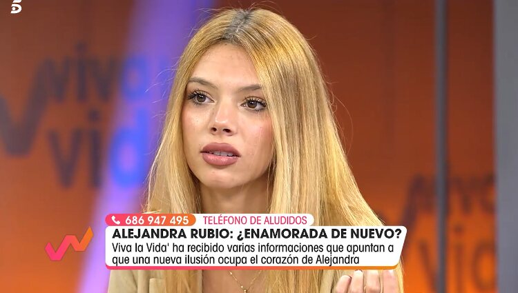 Alejandra Rubio en 'Viva la vida' | Foto: Telecinco.es