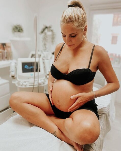 Ivana Icardi presumiendo de embarazo/ Foto: Instagram