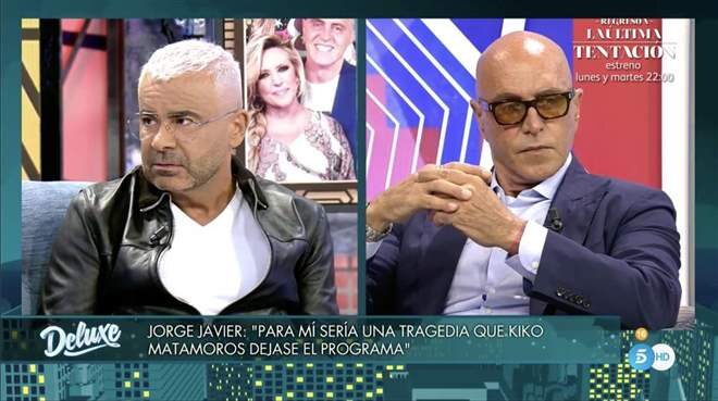 Jorge Javier y Kiko Matamoros en 'Viernes Deluxe'/ Foto: telecinco.es