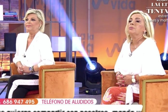 Terelu Campos y Carmen Borrego en 'Viva la vida'/ Foto: telecinco.es