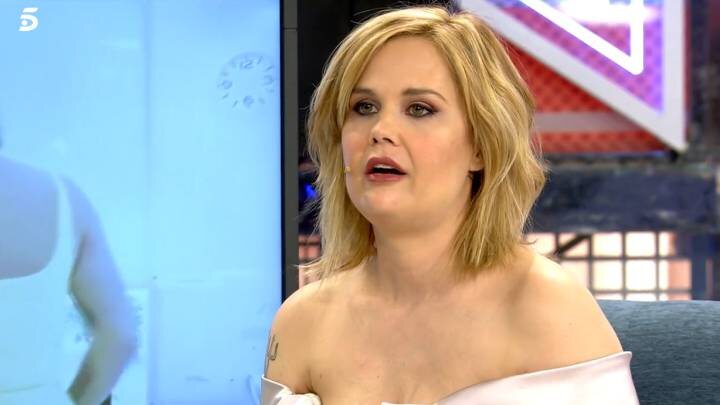 Miriam Sánchez en una de sus últimas apariciones en televisión/ telecinco.es