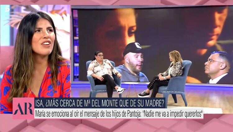 Isa Pantoja en 'El programa de Ana Rosa' | Foto: Telecinco.es