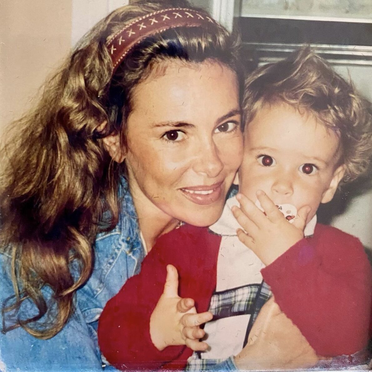 Ana Obregón con su hijo Álex Lequio cuando era un niño/ Foto: Instagram
