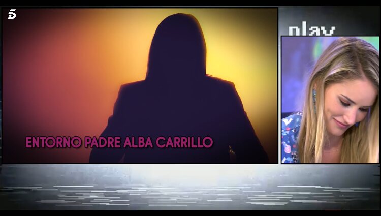 Alba Carrillo escucha las acusaciones del entorno cercano a su padre | Foto: Telecinco.es