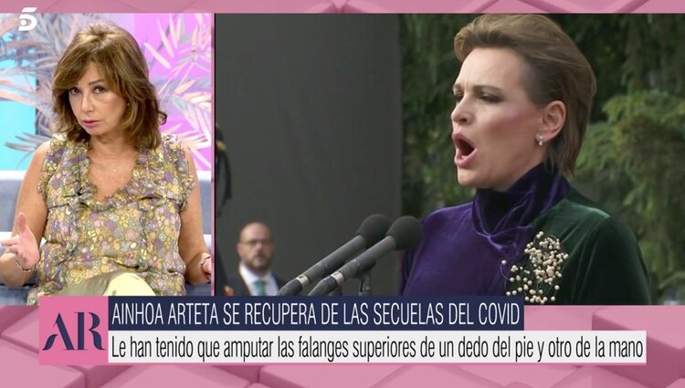 Ana Rosa explica la situación | Foto: telecinco.es