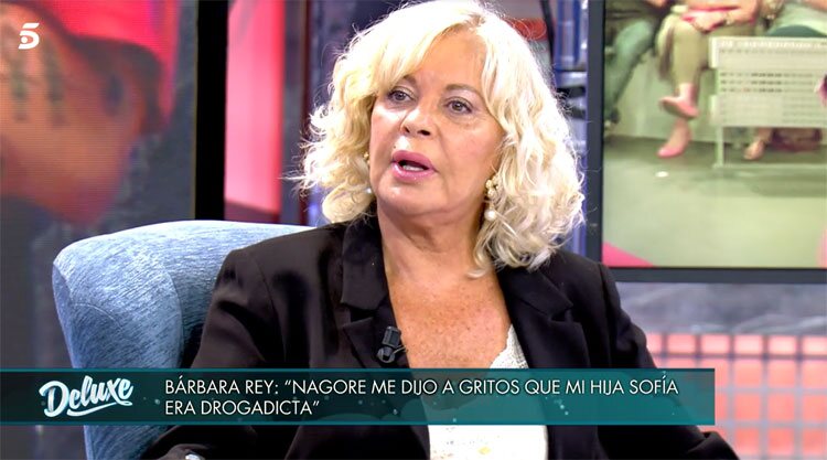 Bárbara Rey habla de Nagore Robles en 'Sábado Deluxe'