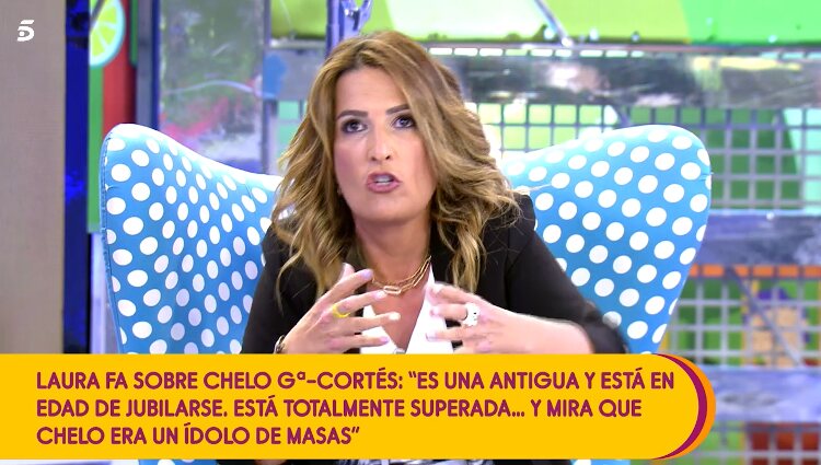 Laura Fa se defiende de las críticas de María Patiño | Foto: Telecinco.es