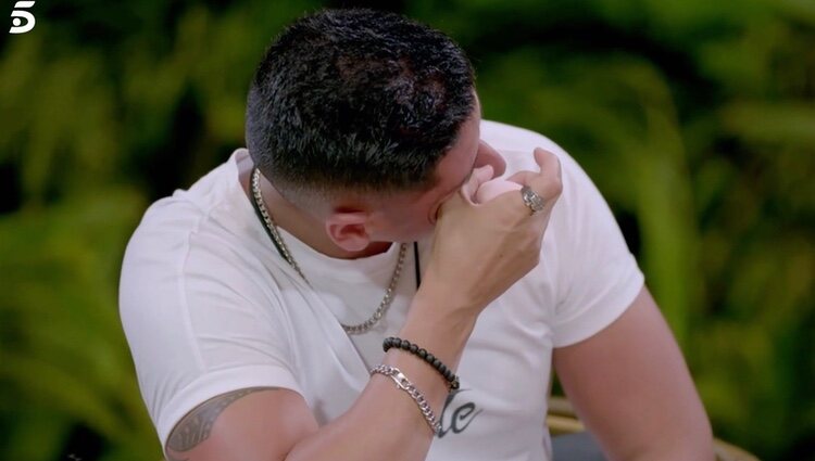 Christofer no puede evitar las lágrimas | Foto: telecinco.es